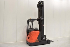 Xe nâng điện cũ Reach truck cũ ngồi lái 2 tấn R 20-01 Linde