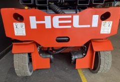 Xe nâng người cắt kéo hiệu Heli Interlift  Model JS0607,  nâng cao 6m , hàng mới 100 %