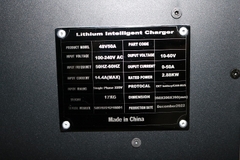 Bộ sạc ắc quy Pin lithium 48V- 50A hiệu EIKTO, hàng mới 100%