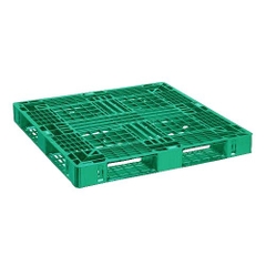 Pallet nhựa BPG120.100.OP12-2 xanh lá/đỏ