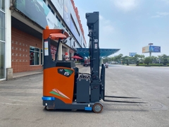 Xe nâng Reach truck đứng lái 1.5 tấn, Heli CQD15-GE2R. Sx 2022