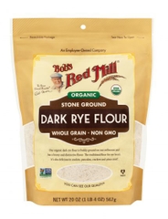 [Bob's Red Mill] Bột Lúa Mạch Đen Hữu Cơ ( Organic Dark Rye Flour ) 567g