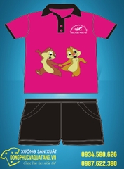 Đồng phục mầm non tư thục Trung Kiên