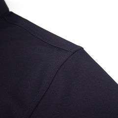 Áo Thun Cổ Côn Linh Mục Màu Tím Than