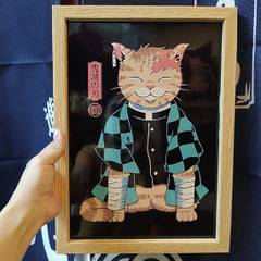 Khung tranh A4 ảnh ép plastic