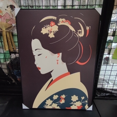 Tranh canvas hoạ tiết Nhật 60x80 ( không ship cod ) ( liên hệ )