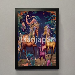 Khung tranh A4 không mặt kính ảnh ép plastic