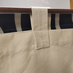 Màn rèm Nhật bố kem có quai 1mx1m8 (không kèm thanh)