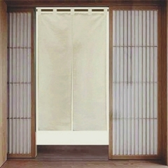 Màn rèm Nhật bố kem có quai 1mx1m8 (không kèm thanh)