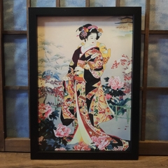 Khung tranh A4 ảnh ép plastic