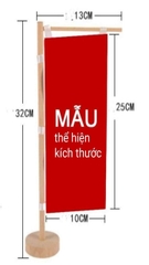 Cờ để bàn hoạ tiết Nhật (Codeban10)