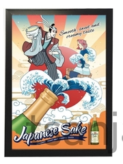 Khung tranh A4 ảnh ép plastic ko mặt kính