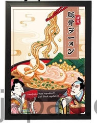 Khung tranh A4 ảnh ép plastic ko mặt kính