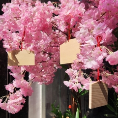 Bảng Gỗ Ema Nhật 2 mặt trơn dùng viết nguyện vọng truyền thống Nhật