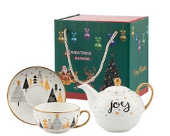 XMAS Bộ trà Giáng sinh 1 người Joy 5673