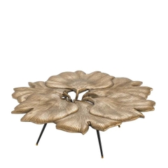 EICHHOLTZ Bàn cà phê Coffee Table Ginkgo vintage brass finish 113154