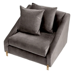 EICHHOLTZ Ghế Chair Candice savona grey velvet 113401