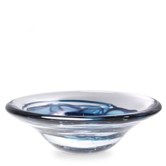 EICHHOLTZ Bát thủy tinh Bowl Arliss clear blue 115412