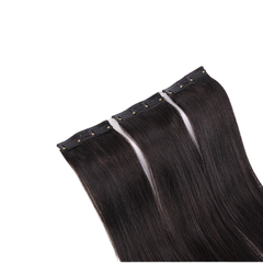 Tóc Giả Kẹp Phím Cao Cấp - Bộ Phím 2 Kẹp Tóc Thật 100%