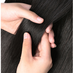 Tóc Giả Kẹp Phím Cao Cấp - Bộ Phím 2 Kẹp Tóc Thật 100%