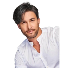 Tóc Giả Nam che Hói - Kiểu Mái Lệch Bằng Tóc Thật | Wina