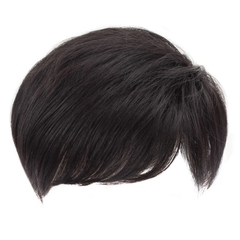 Tóc Giả Nam Che Hói - Kiểu Basic Mái Xéo Bằng Tóc Thật | Wina