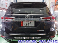 Ốp Cản Trước Sau Cho Xe Toyota Fortuner 2021