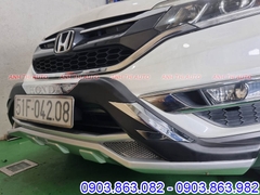 Lắp Ốp Cản Trước Cho Xe Honda CRV 2016