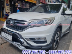 Lắp Ốp Cản Trước Cho Xe Honda CRV 2016