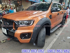 Ốp Cua Bánh Xe Ford Ranger | Mẫu Tam Giác Thái Lan