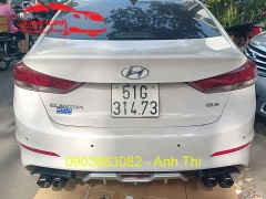 Độ Cặp Pô Đôi Akrapovic + Lip Chia Pô Xe Hyundai Elantra 2017