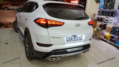 Độ pô xe Hyundai Tucson 2016 chuyên nghiệp