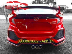 ĐUÔI CÁ CAO ĐỘ CHO HONDA CIVIC 2019