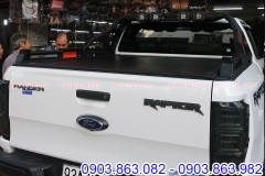 Nắp thùng cuộn điện Option4x4 lắp cho xe Ford Ranger Raptor 2020