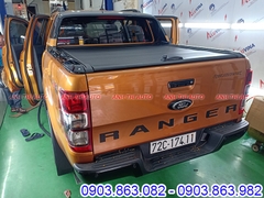 Nắp thùng cuộn cơ gắn Ford Ranger Wildtrak 2021