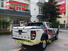 Nắp Thùng Thấp Mở 45 Độ Theo Xe Ford Ranger 2019 | Kiểu Khung Zin Wildtrak