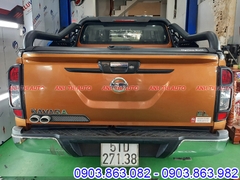 Nắp thùng cuộn + Khung thể thao gắn Nissan Navara 2020