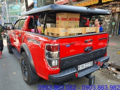 Nắp thùng điện Carryboy SMX xe Ford Ranger Raptor 2019