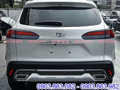 Ốp cản trước sau theo xe Toyota Corolla Cross 2021