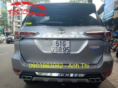 ỐP CẢN TRƯỚC SAU XE FORTUNER 2017-2018 | MẪU 3