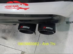 ĐỘ PÔ AKRAPOVIC ON/OFF XE HYUNDAI ACCENT 2018