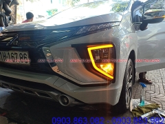 VIỀN ĐÈN TRƯỚC CÓ LED THEO XE MITSUBISHI XPANDER 2019