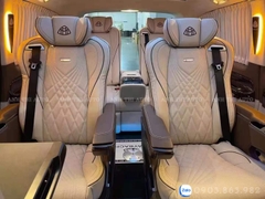 Độ Ghế Limousine & Sàn Gỗ Nam Phi Nhập Khẩu Mercedes V250