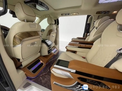 Độ Ghế Limousine & Sàn Gỗ Nam Phi Nhập Khẩu Mercedes V250