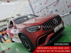 Body Kit Mercedes GLC200 2020-2021 Độ GLC63 AMG