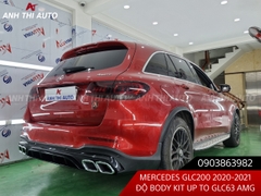 Body Kit Mercedes GLC200 2020-2021 Độ GLC63 AMG