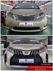 Body kit Toyota Sienna 2010 Up To 2020 Mẫu Lexus LM