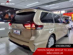 Body kit Toyota Sienna 2010 Up To 2020 Mẫu Lexus LM