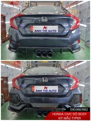 BỘ BODY KIT CHO HONDA CIVIC 2019 | KIỂU TYPER