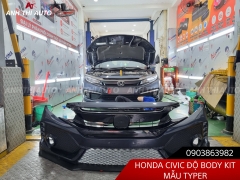 BỘ BODY KIT CHO HONDA CIVIC 2019 | KIỂU TYPER